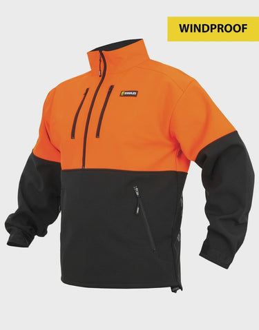 Swazi Windcheetah Top Blaze Orange/Black - Kiwi Workgear